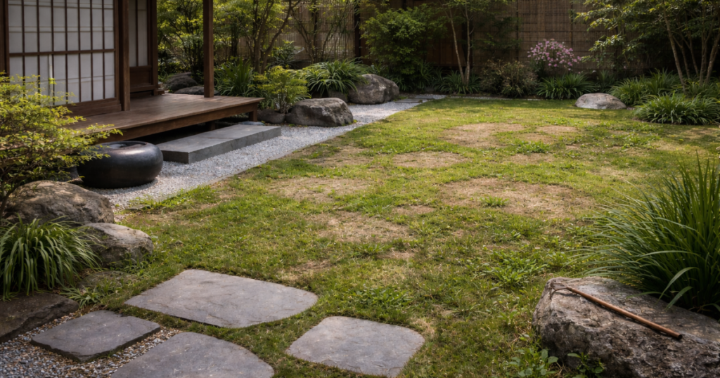 和モダン庭で芝生選びに失敗しやすい理由