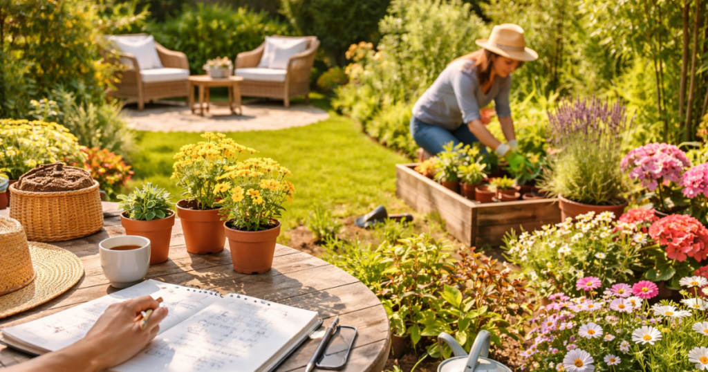 初心者向け庭づくりの基本3ステップ