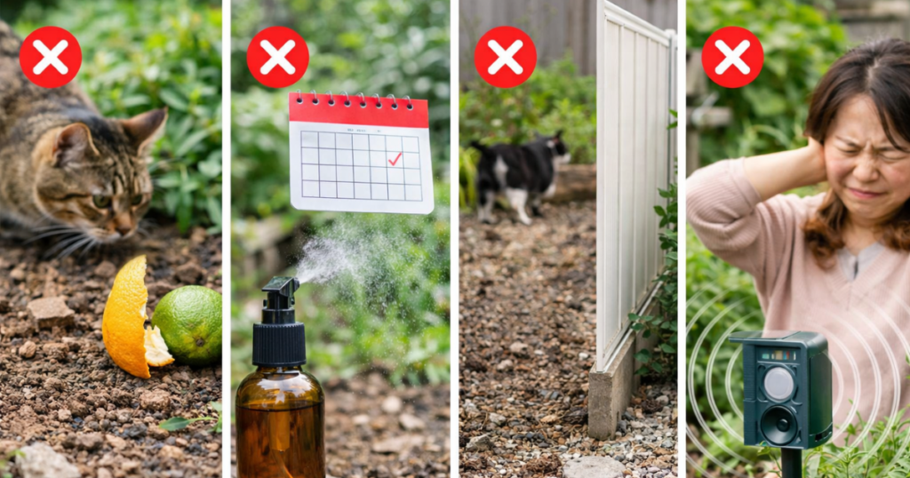 やってはいけない猫対策【失敗例】