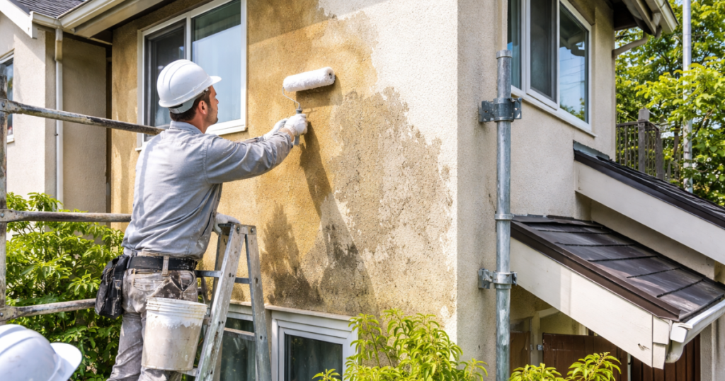 外壁塗装を一部だけ行うメリット