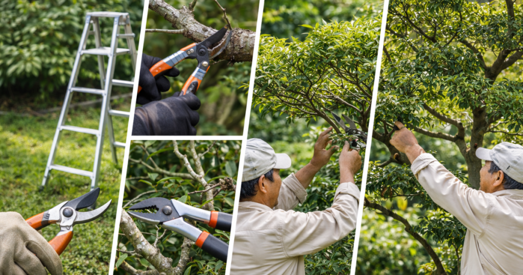 自分でできる庭木ケア