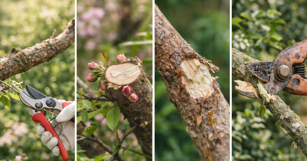 初心者がやりがちな剪定の失敗