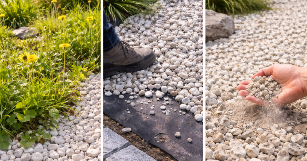 砂利庭でよくある失敗例