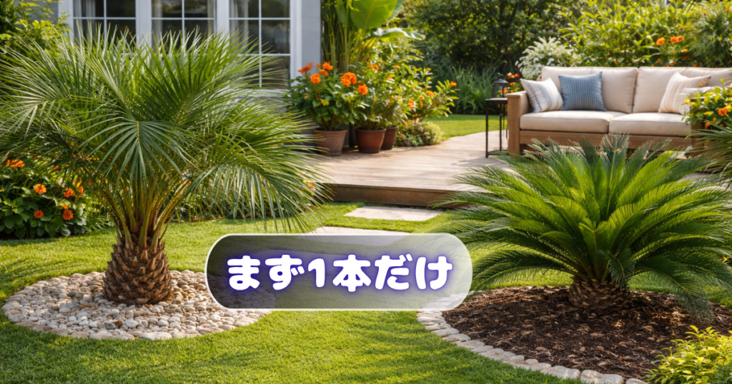 迷ったら「まず1本だけ植える」が正解：失敗せずおしゃれな庭にする最短ルート