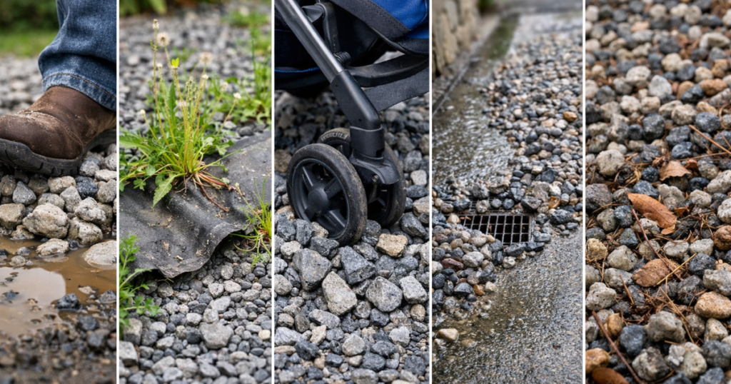 庭の砂利敷きでよくある失敗5選