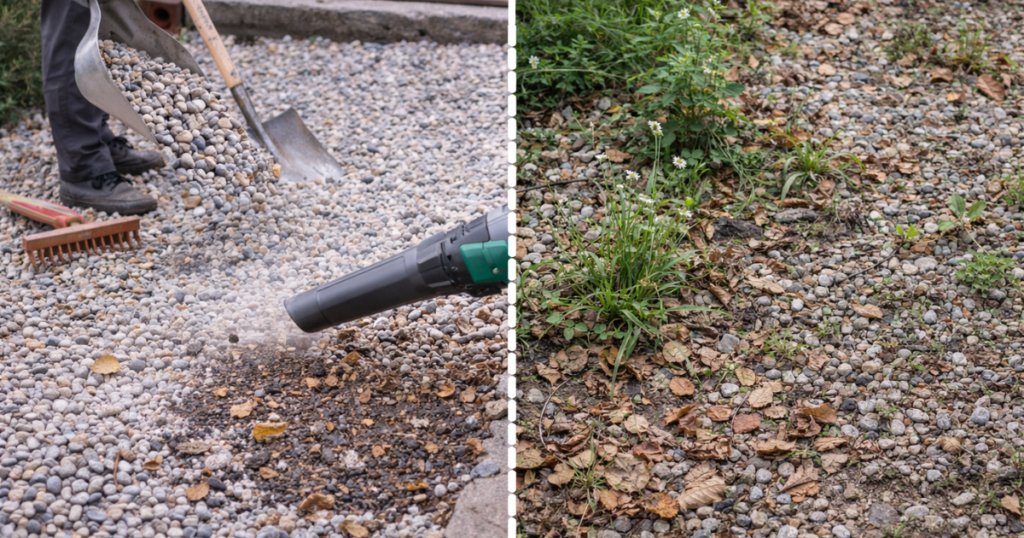 砂利庭を長持ちさせるメンテナンス術（放置すると一気に劣化）