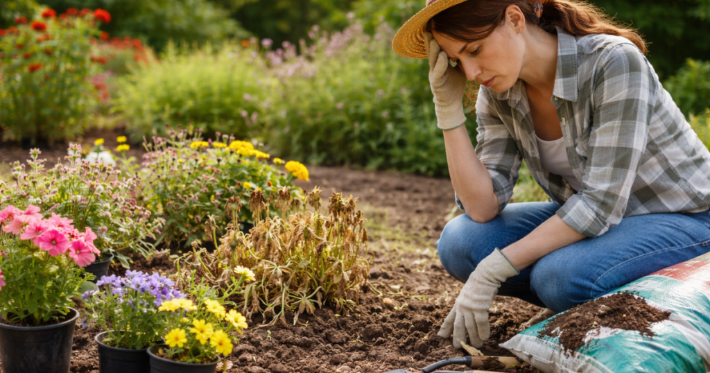 なぜ花壇作りは失敗しやすい？初心者の落とし穴