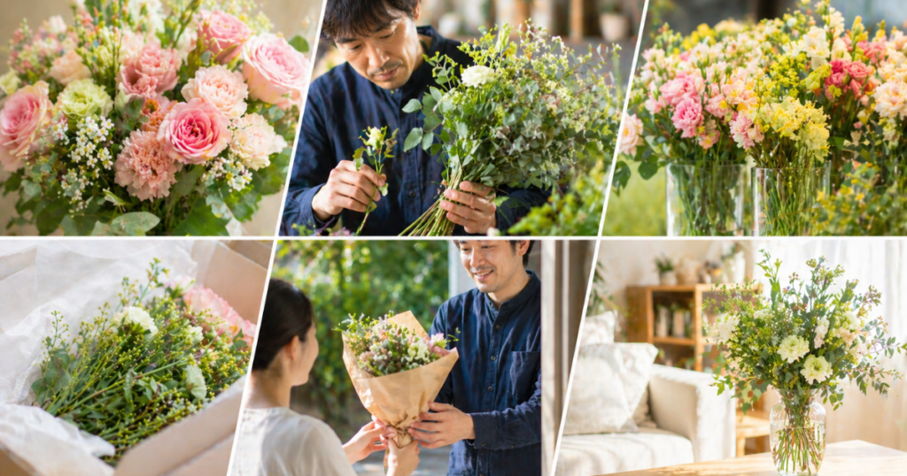 日本総合園芸の花の定期便が選ばれる理由