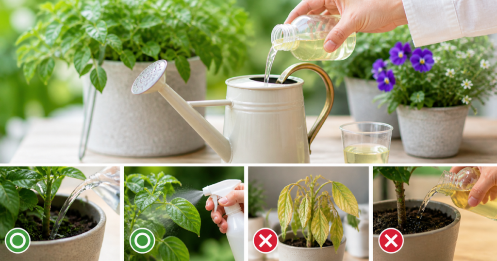 植物活力液の正しい使い方【失敗すると逆効果】