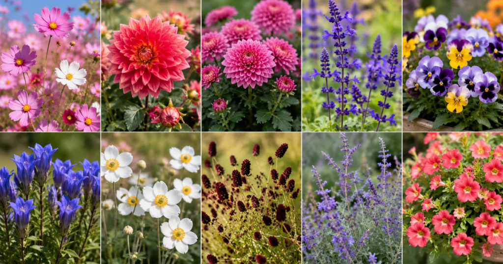 秋の庭を彩るおすすめ花10選【初心者向け】