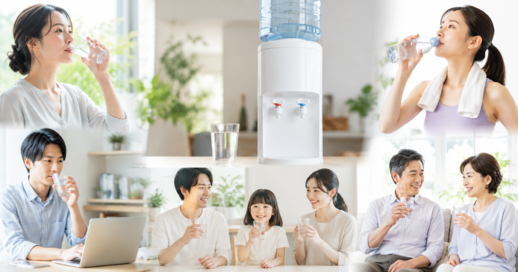 ウォーターサーバーが健康に良いと言われる5つの理由