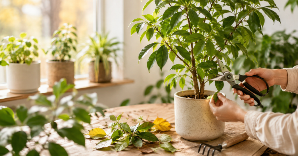 なぜ秋に観葉植物の剪定が必要なのか?