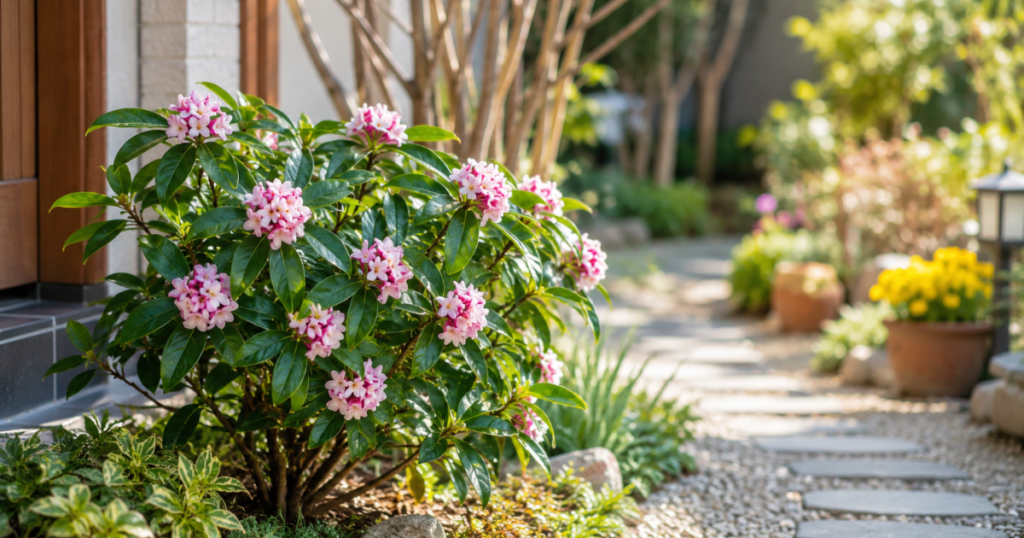 沈丁花を庭に植えるメリット