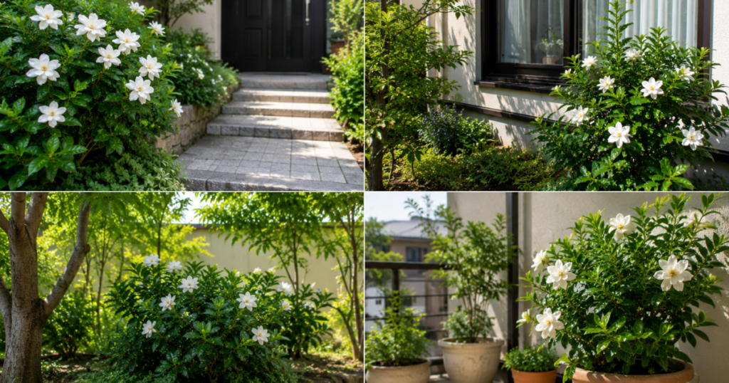 クチナシにおすすめの植える場所