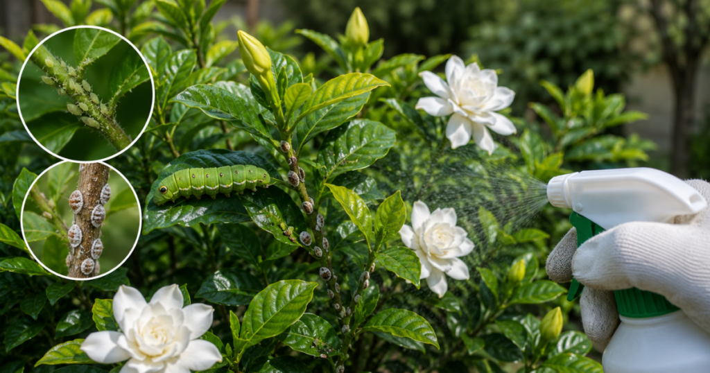 クチナシの害虫対策