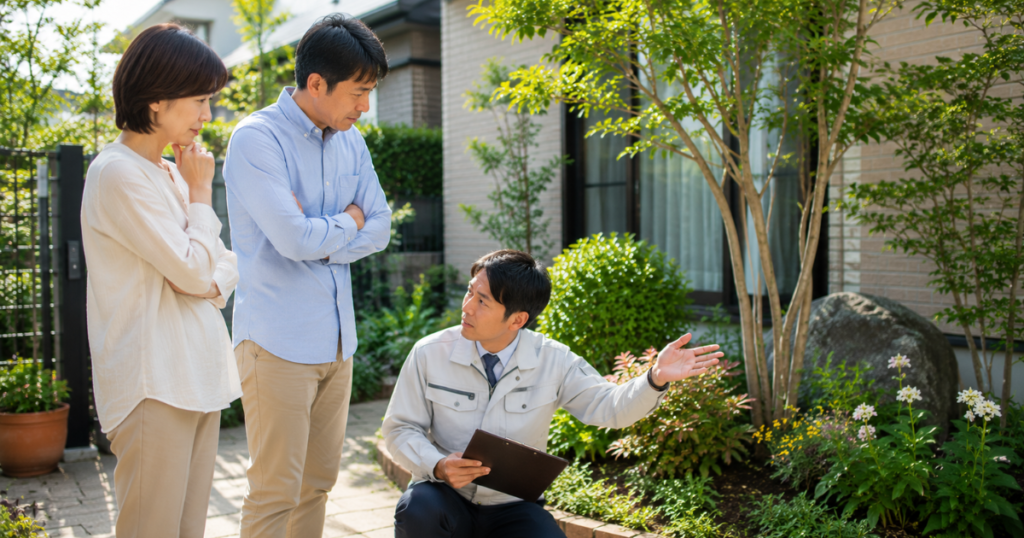 こんな人は庭管理業者への相談がおすすめ