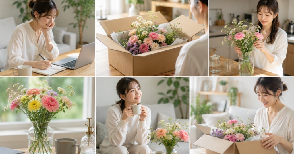花の定期便サービスはこんな人におすすめ