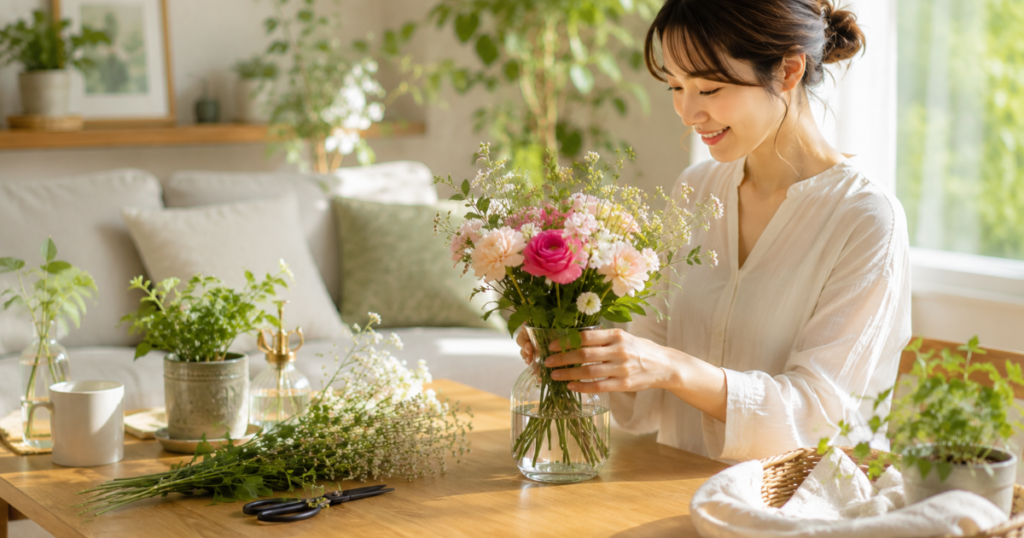 今すぐ花を飾りたい人へ