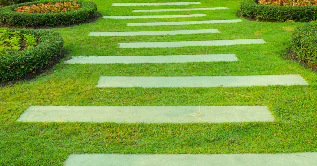 視認性を高める植栽