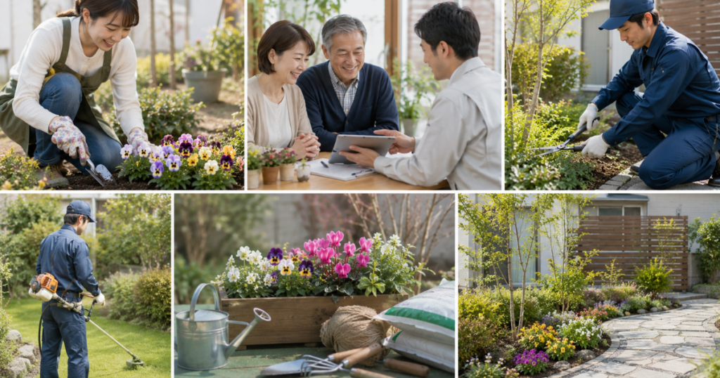 冬の花壇づくりにおすすめのサービス比較