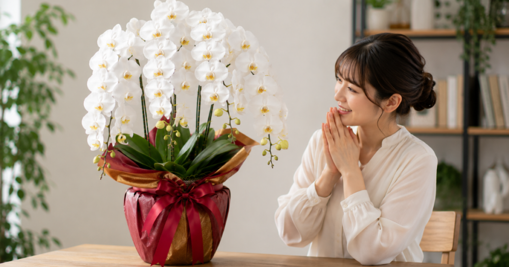 初めて胡蝶蘭を贈るなら花秘書がおすすめ