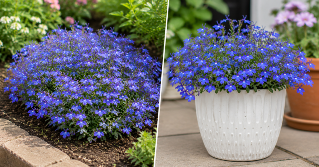 ロベリアは地植えと鉢植えどっちがおすすめ？