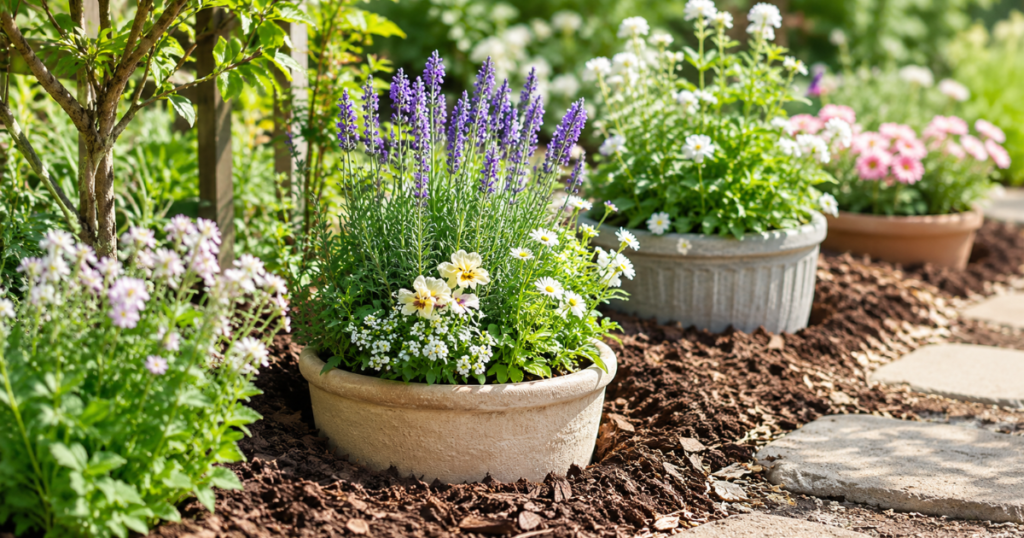半地植えとは？鉢ごと植えるガーデニング方法