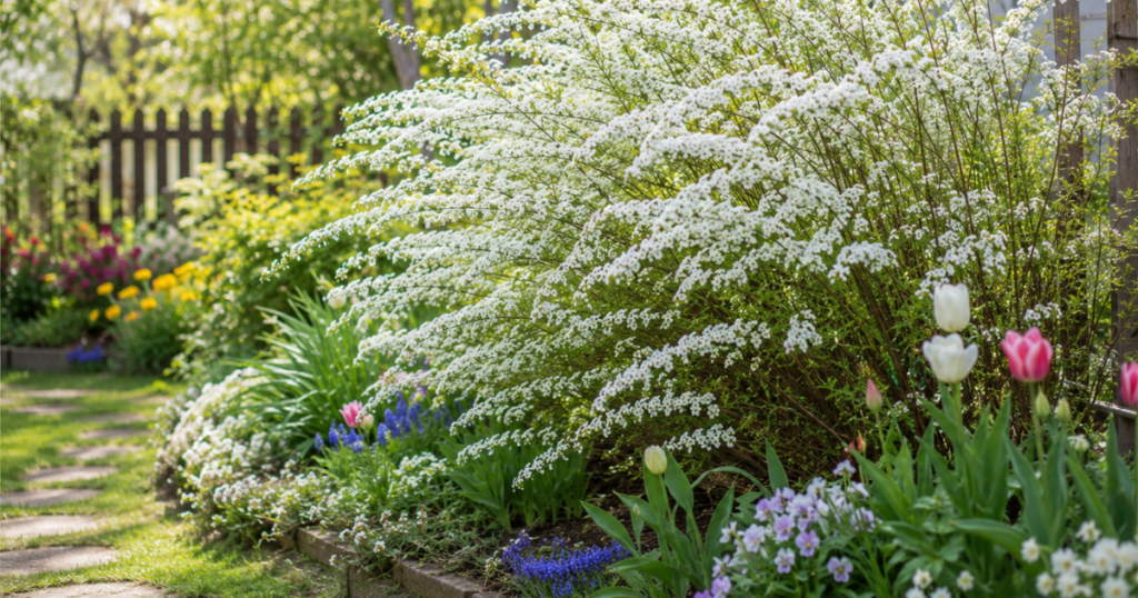 ユキヤナギを庭に植えるメリット