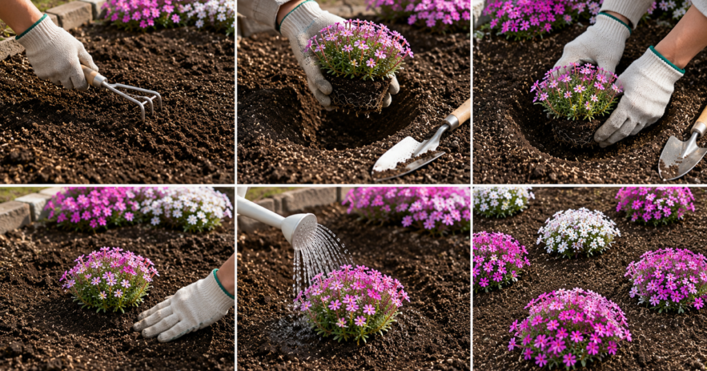 芝桜の失敗しない植え方