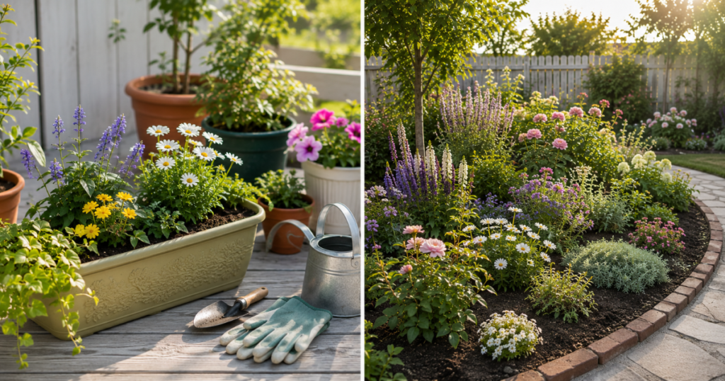プランターと地植えはどちらがおすすめ？