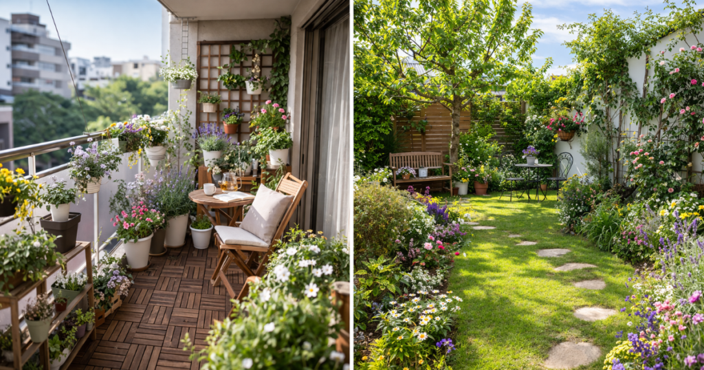 ベランダガーデニングとは?:庭との違いとメリット