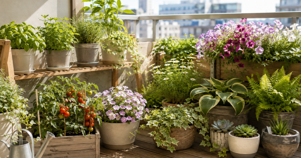 初心者におすすめのベランダ植物