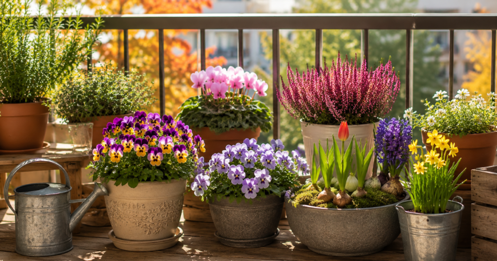 秋のベランダガーデニングにおすすめの植物