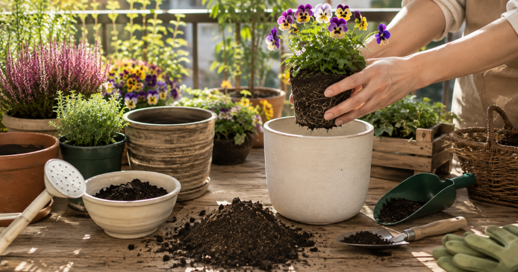 秋の植え替えで失敗しない方法