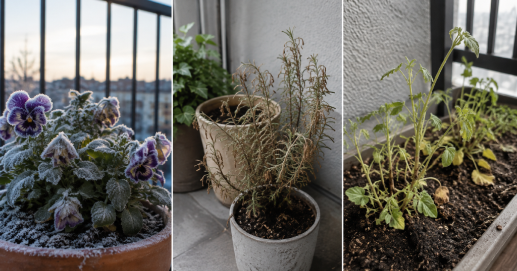 冬のベランダガーデニングで植物が弱る3つの原因