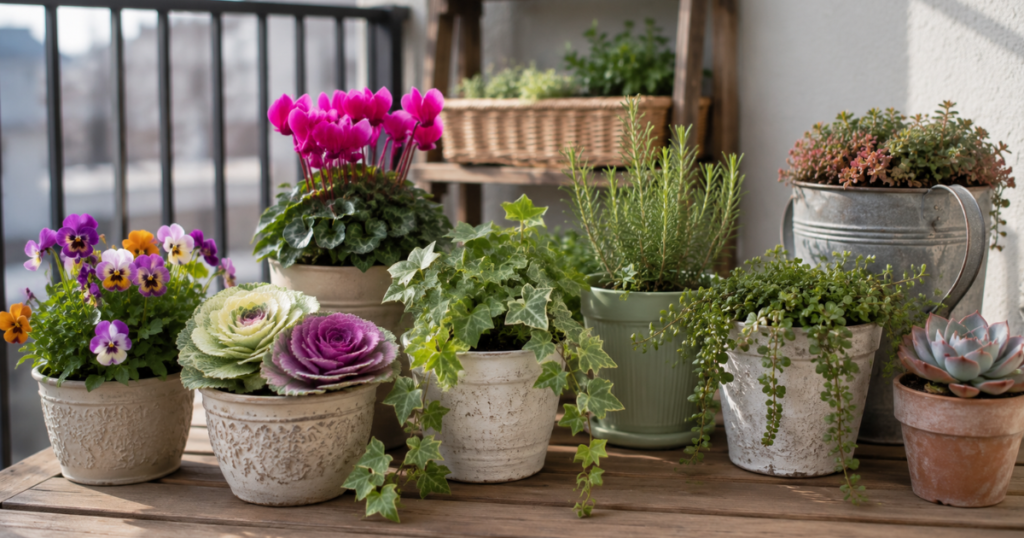 冬のベランダにおすすめの植物7選【初心者でも育てやすい】