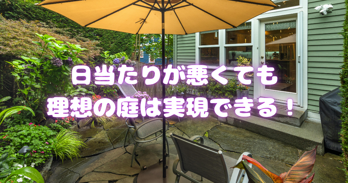 【日当たりが悪い庭をオアシスに変える！】日陰ガーデンの作り方完全ガイド