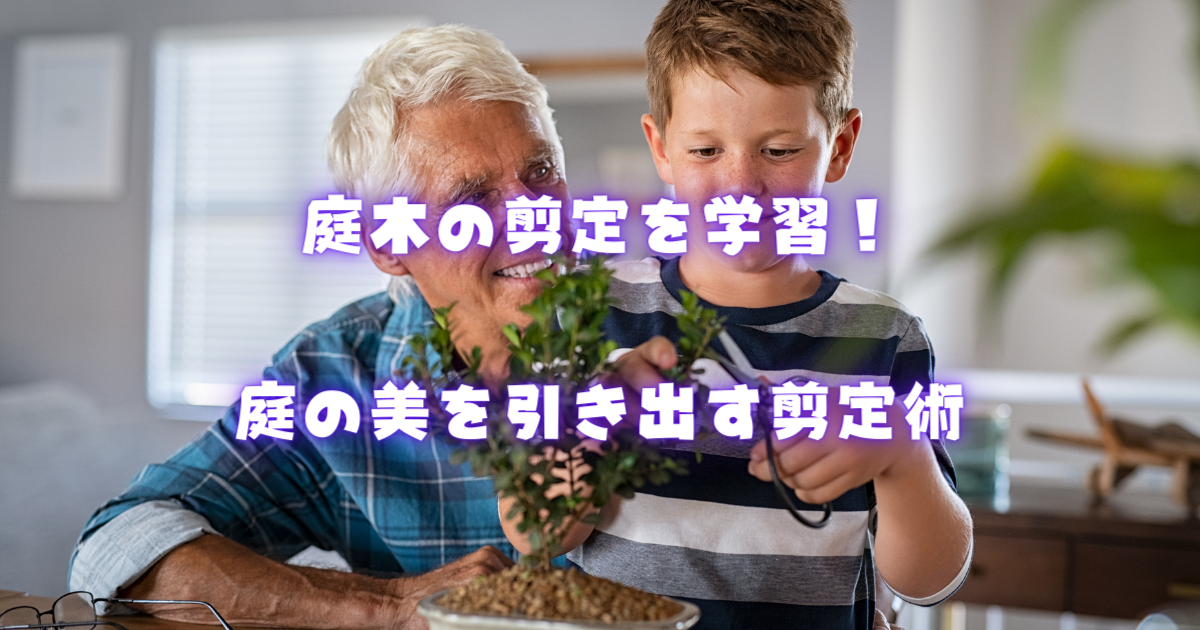 【庭木の剪定を学習】庭の美を引き出す剪定術